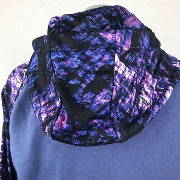 Huntworth Purple Camo Contrast Performance Hoodie NEW - Picture 8 of 13